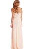 Robe demoiselle d'honneur facile eclaté de fourreau manche nulle bretelles spaghetti - 8