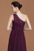 Abito da damigella naturale in chiffon principessa a-line senza maniche assorbente - 8