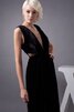 Vestido de Noche de Corte Recto de Plisado de Sin mangas de Espalda con ojo de cerradura - 8