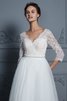 Abito da sposa moda lunghi a-line all aperto cerniera a terra - 7