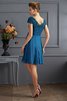 A-Linie Normale Taille Prinzessin Chiffon Brautjungfernkleid mit Bordüre - 30