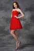 Reißverschluss Prinzessin A-Linie Bezauberndes Cocktailkleid mit Empire Taille - 3