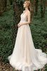 Robe de mariée bucolique mignonne entrecroisé intemporel elégant - 5