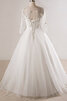 Robe de mariée avec manche longue brillant naturel delicat exclusif - 2