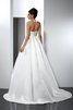 Abito da Sposa Coda A Strascico Cappella Principessa in Raso Lungo Vintage - 2