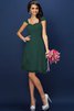 Abito da Damigella in Chiffon con Piega Conotta A-Line Principessa - 8