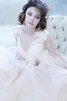 Abito da Sposa in Pizzo Senza Maniche con Cristino Ball Gown V-Scollo in pizzo - 6