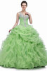 Halle Aufregend Anständiges Bodenlanges Quinceanera Kleid mit Reißverschluss - 2