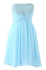 Glamouroso&Dramatico Vestido de Cóctel de Corpiño Con lentejuelas de Cremallera - 1