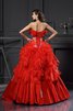 Ärmelloses Duchesse-Linie Formelles Bodenlanges Quinceanera Kleid mit Rücken Schnürung - 2