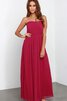 Abito da Damigella in Chiffon Elegante Lungo A-Line senza spalline - 1