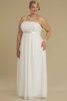 Robe de mariée distinguee facile au bord de la mer avec manche épeules enveloppants - 2