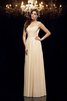 Abito mamma Sposa Alta Vita Largo Bretelle Principessa A-Line in Chiffon - 6