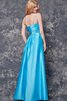 Robe demoiselle d'honneur moderne plissé fermeutre eclair a-ligne ruché - 2