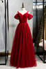 Ärmelloses A Linie Fantastisch Vintage Konservatives Ballkleid - 1