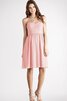 Chiffon Herz-Ausschnitt gerüschtes kurzes Brautjungfernkleid - 23