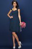 Abito da Damigella in Chiffon con Piega Conotta A-Line Principessa - 11