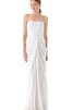 Abito da Sposa Schiena Nuda senza strap con Piega Lungo Formale E Informale con Criss-cross - 1