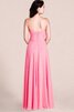 Robe demoiselle d'honneur plissage facile derniere tendance distinguee ligne a - 4