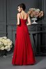 Perlenbesetztes Spaghetti Träger Empire Taille Reißverschluss Bodenlanges Brautmutterkleid - 4