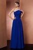 Ein Schulter Prinzessin A Linie Anständiges Bodenlanges Abendkleid - 1
