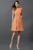 Abito da Damigella Senza Maniche Tondo A-Line in Chiffon Principessa - 20
