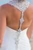 Abito da Sposa Elegante classico a Spiaggia Semplice Senza Maniche seducente - 2