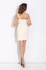 Normale Taille Ärmelloses Chiffon Sexy Mini Cocktailkleid - 2