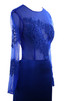 Strand Dom bodenlanges modisches schwingendes Brautmutterkleid ohne Taille - 4