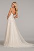 Vestido de Novia en Tul de Natural de Cristal de Cola Corte de Escote Corazón - 3