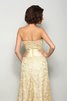 Satin A-Linie Herz-Ausschnitt Bodenlanges Brautmutterkleid mit Jacke - 4
