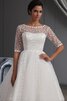 Robe de cocktail informel simple fermeutre eclair au niveau de cou appliques - 4