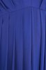 Robe demoiselle d'honneur simple plissé a-ligne dénudé avec sans manches - 6
