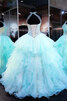 Vestido de Fiesta de Corte princesa de Largo de Cordón de Agraciado - 2