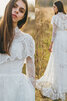 Robe de mariée en dentelle populaire spécial vintage simple - 2