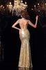 Glamouroso&Dramatico Vestido de Noche de Corte Sirena de Escote con cuello Alto - 2