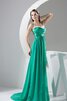 Abito da Sera in Chiffon con Piega Conotta A Terra - 5