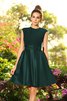 Vestido de Dama de Honor de Corte princesa de Sin mangas de Arco Acentuado de Corto - 8