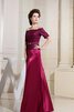 Kurze Ärmeln langes Ordentlich Abendkleid mit Perlen - 3