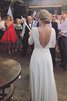 Robe de mariée en satin de princesse chaming décolleté dans le dos classique - 3
