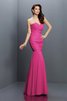 Chiffon Plissiertes Bodenlanges Brautjungfernkleid mit Herz-Ausschnitt mit Empire Taille - 11