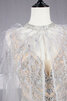 Romántico Vestido de Novia en Tul de Escote en V de Gran venta - 10