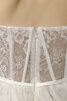 Abito da sposa appariscente in tulle particolare in pizzo sensuale senza maniche - 3