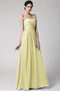 Robe demoiselle d'honneur plissage longue au drapée fermeutre eclair de fourreau - 8