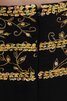 Perlenbesetztes enganliegendes luxus langes Abendkleid mit Applike - 7
