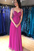 Ausgezeichnet Attraktives Bodenlanges Ballkleid aus Dehnbarer Satin aus Chiffon - 2