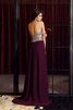 Robe de bal sexy solennelle avec perle col en forme de cœur fermeutre eclair - 2