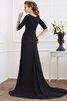 Robe de bal en 1/2 manche de princesse avec zip manche nulle ligne a - 2