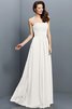 Chiffon Prinzessin Empire Taille A Linie Reißverschluss Brautjungfernkleid - 16
