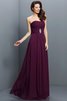 Chiffon Prinzessin Empire Taille A Linie Reißverschluss Brautjungfernkleid - 5